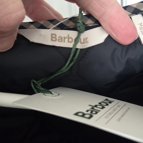 Barbour Check Monroe Quilt Jacket - Picture 10 of 15